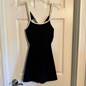 NWT Activewear Dress with shorts and back cutouts